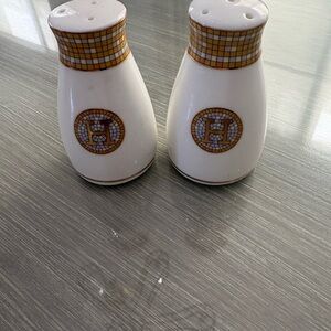 rare Hermes salt shakers